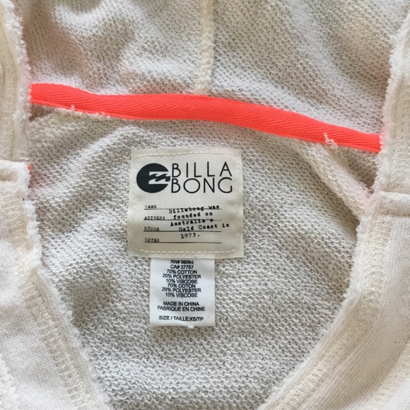 Billabong Aztec Distress Hoodie Size XS - Picture 6 of 7